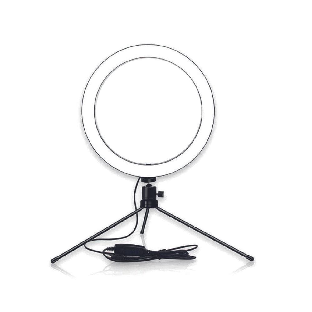 Tripode Para Celular Con Luz Ajustable De 16 Y 26 Cm