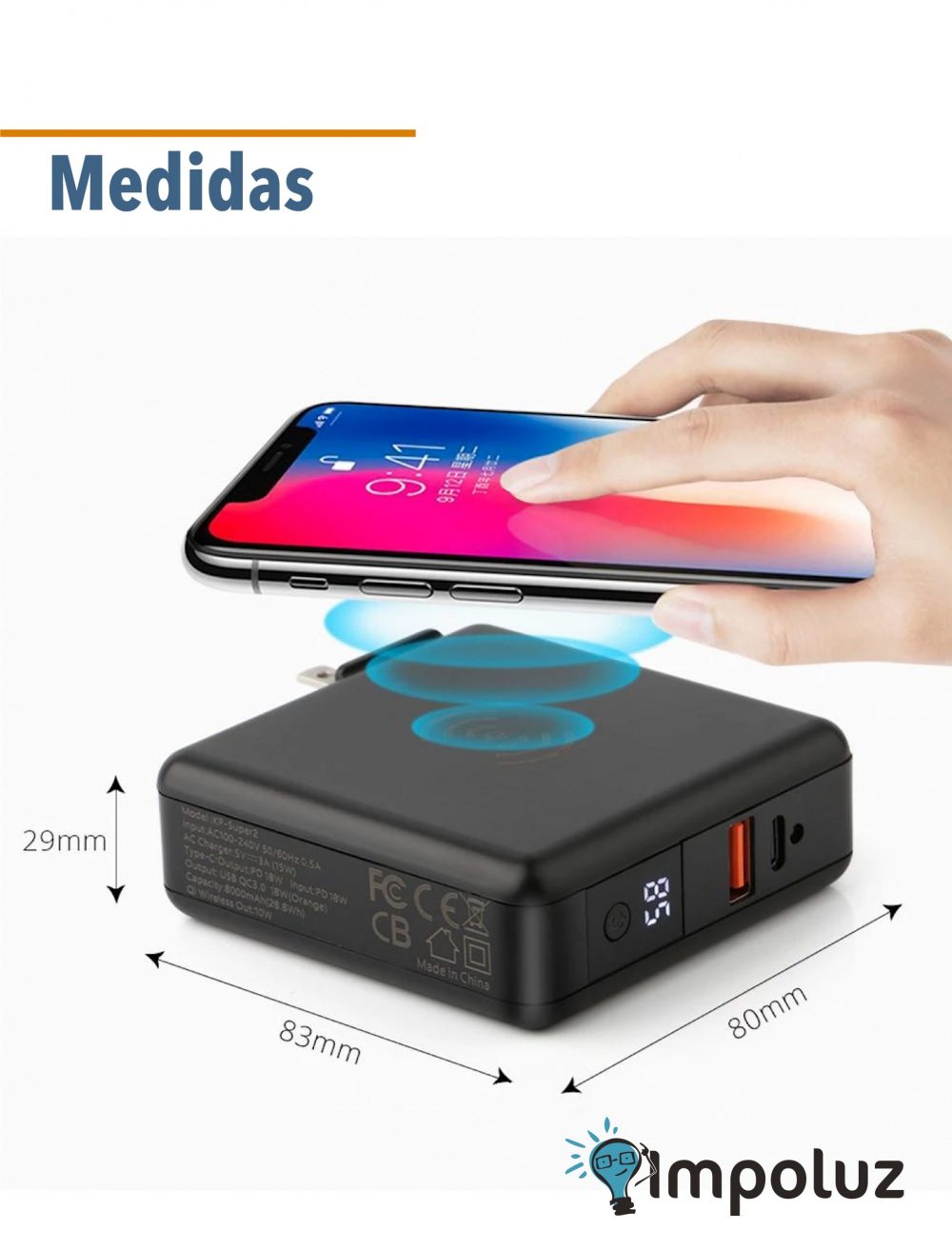 cargador de celular portatil