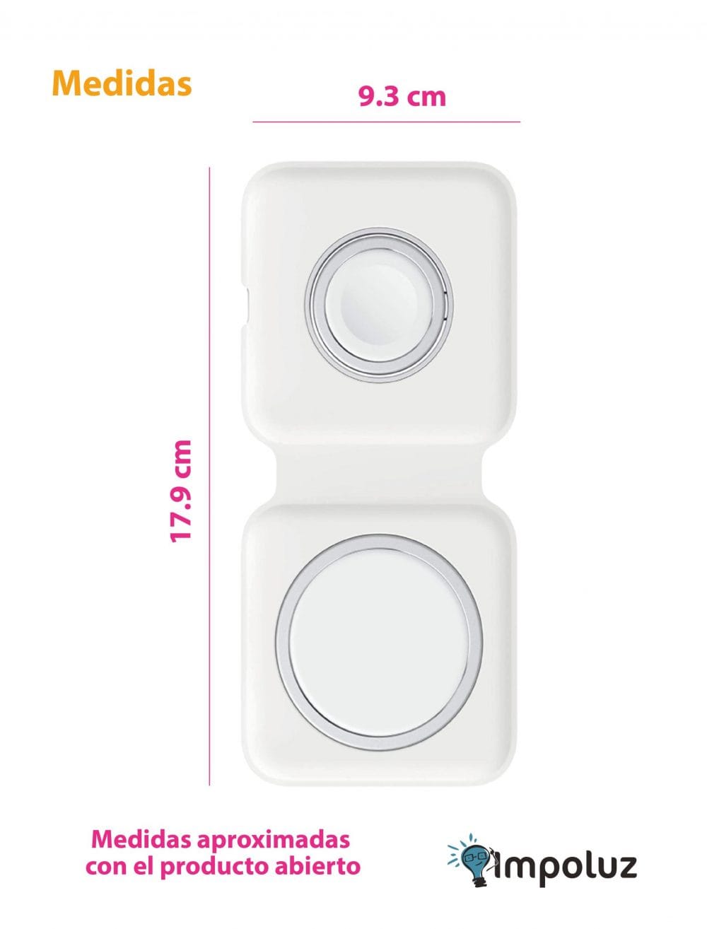 cargador dual magsafe applewatch