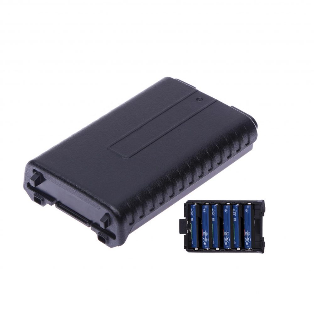 Bateria Auxiliar Baofeng Uv5r Porta Pilas Aa Y Aaa