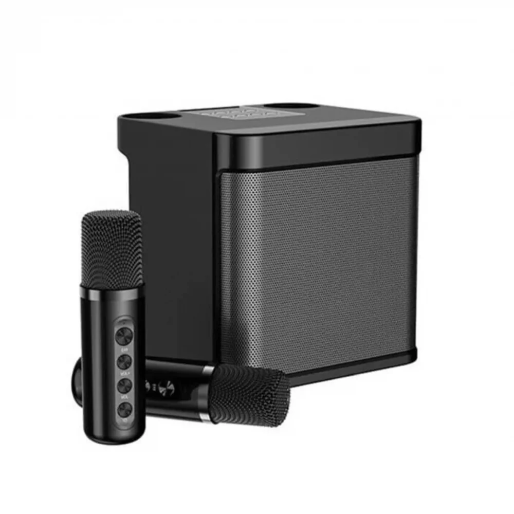 Microfonos Karaoke Con Parlante Bluetooth Recargable