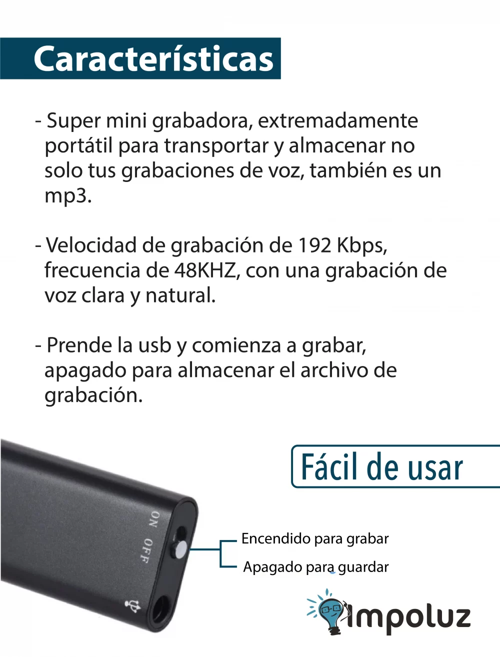 micrófono espía indetectable