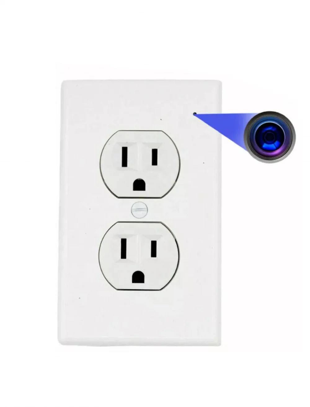 Toma Corriente Mini Camara Wifi Sencillo o Con Usb