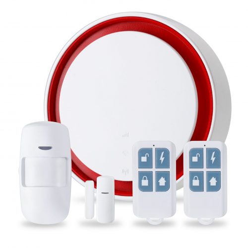 KIT DE ALARMA_Mesa de trabajo 1 Sistema De Alarma De Seguridad Wifi Para Casa O Negocio
